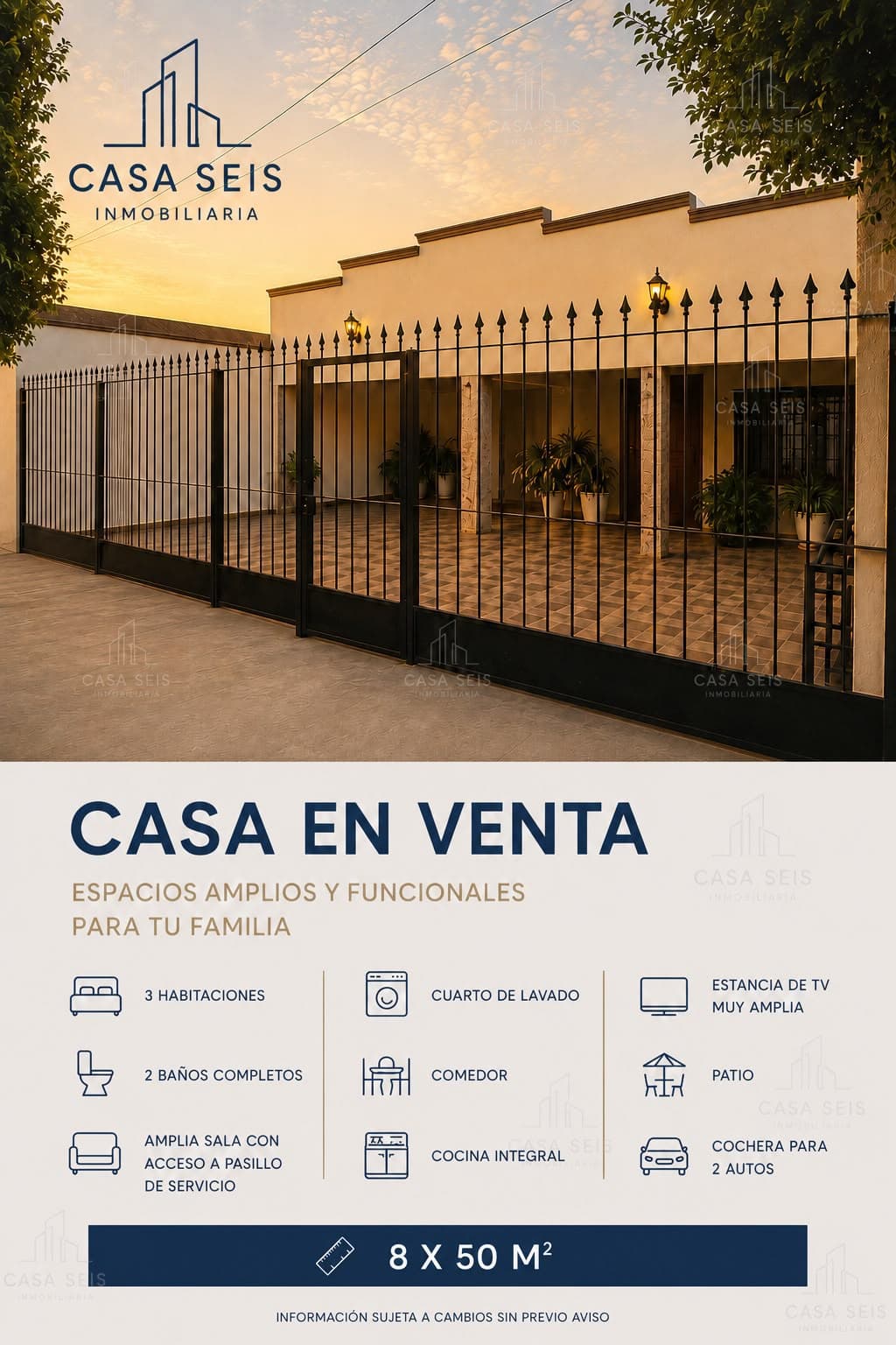 Casa en venta con terreno grande - imagen 1
