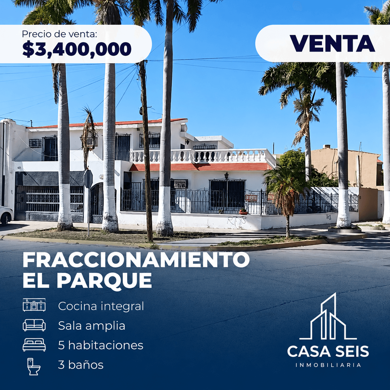 Casa grande con ubicacion comercial - imagen 1